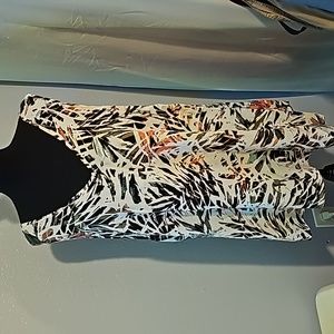 Ava Viv Tunic Tank Top w Strappy Back